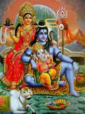 Lord shiva , godess Paravathi, Lord Vinayaka