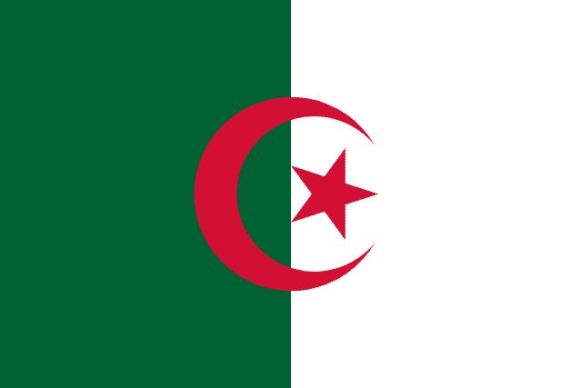 dz Algerian Embassy & Consulate, Kuwait, iiQ8, Algerian Flag