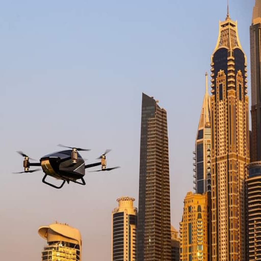 World 1st flying car is launched in Dubai 1