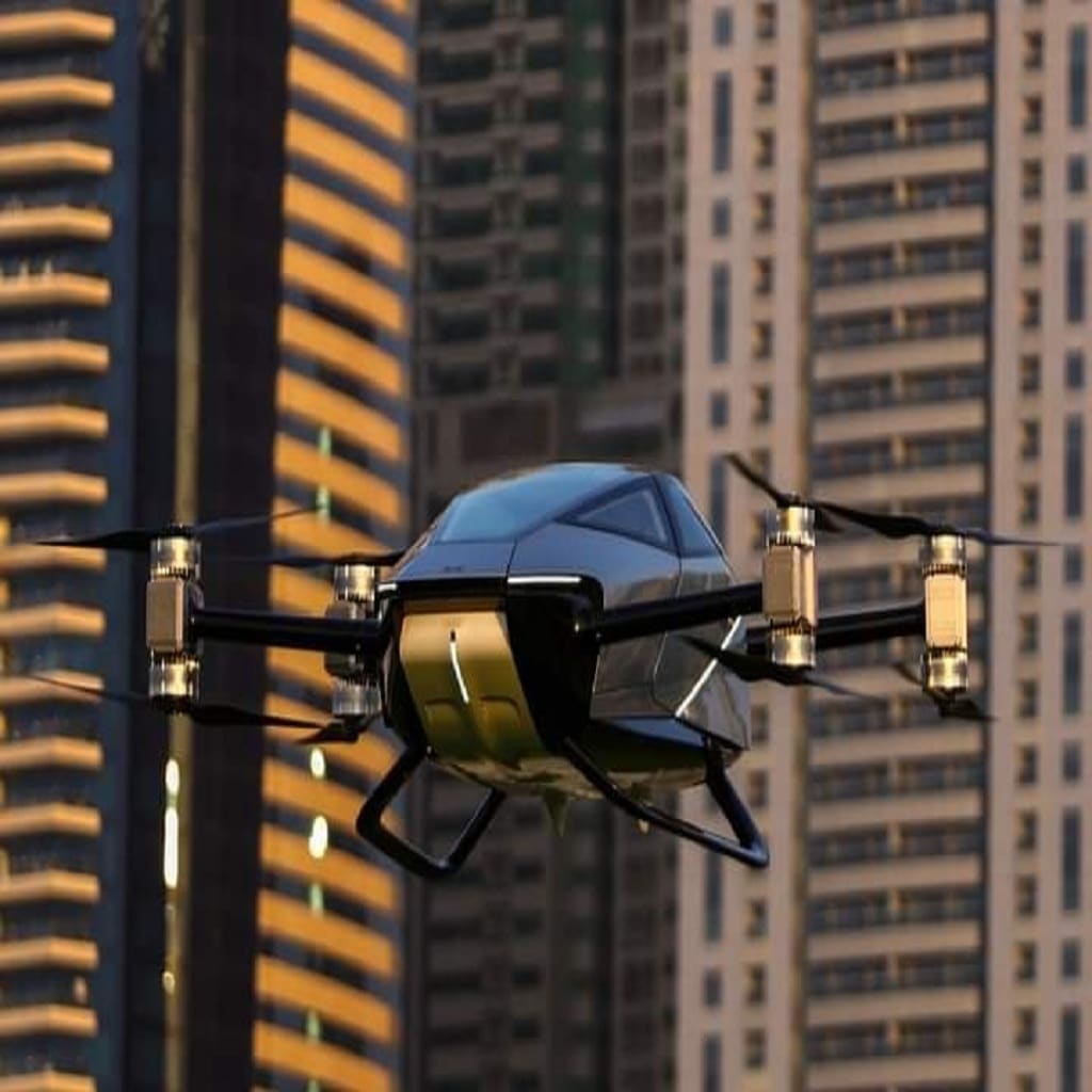 World 1st flying car is launched in Dubai 3