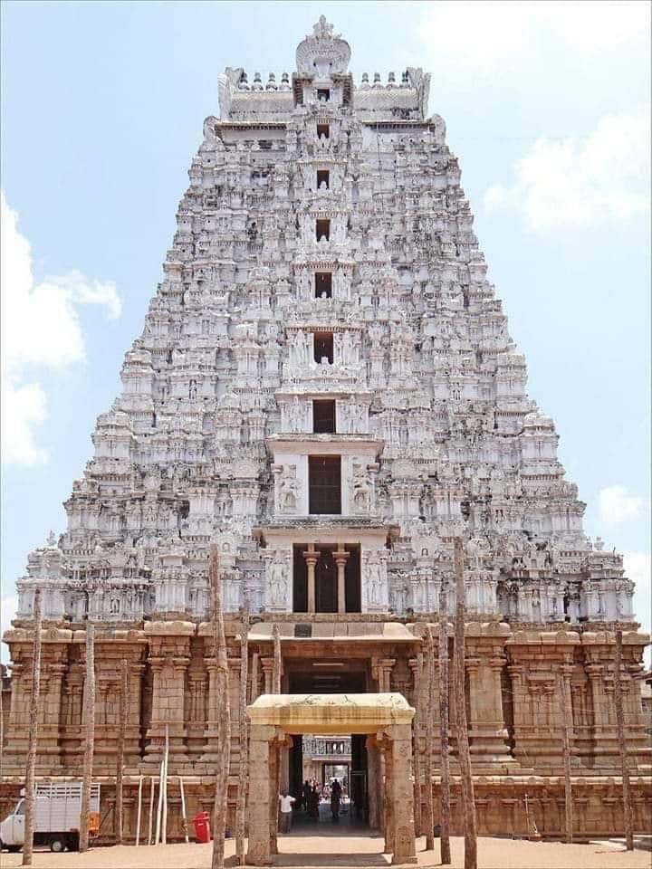 Arunachala Shiva Temple, Mountain Peak of Arunachala Lord Shiva