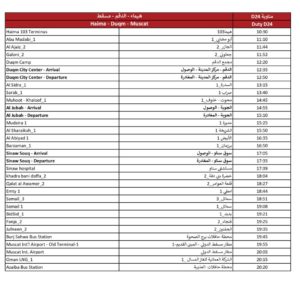 Bus Route 103 Timing Details scaled e1674200784495 300x286 1