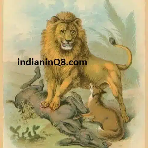 Kids Moral Story Lion and Fox iiq8 telugu lo stories